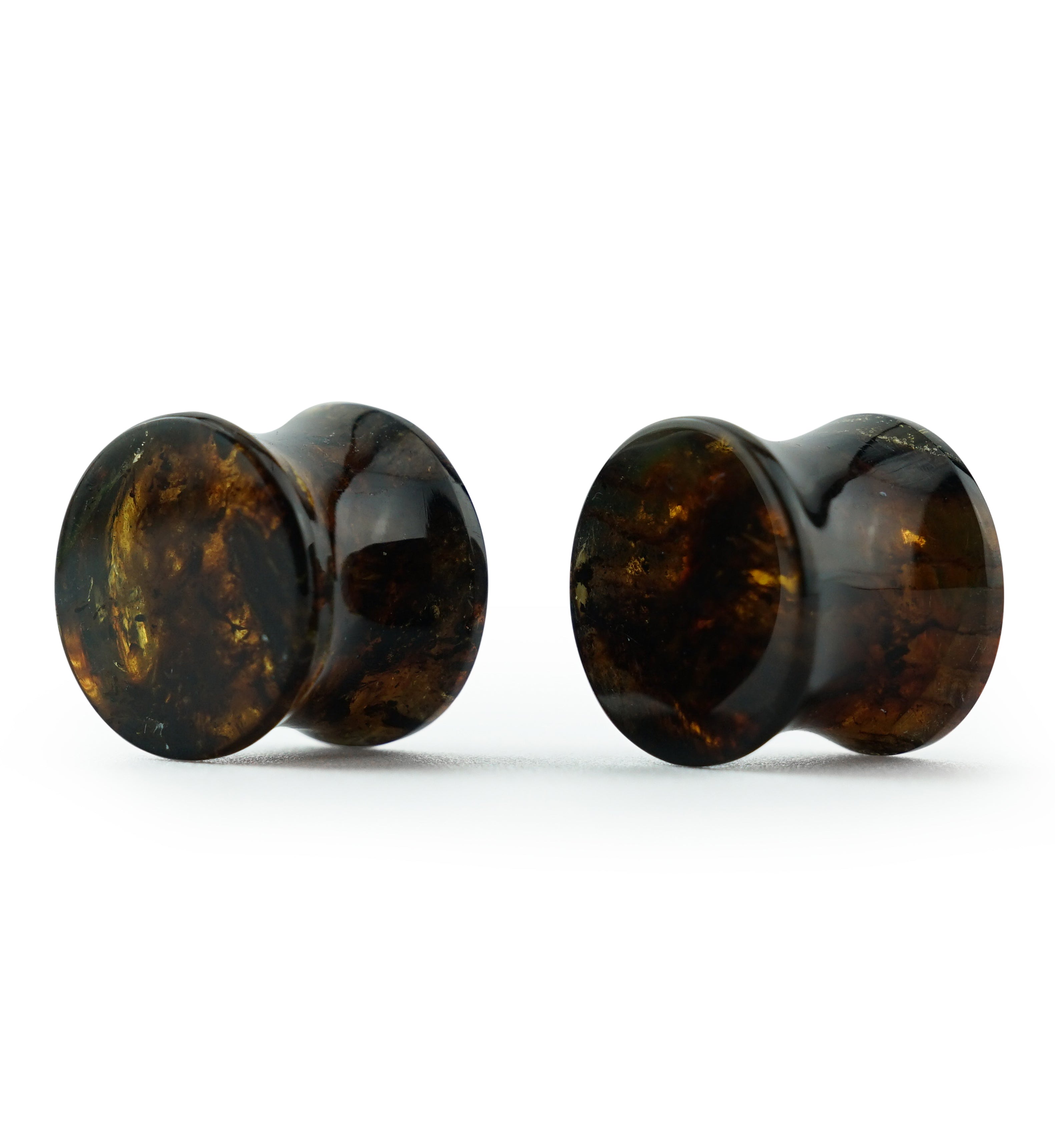 Chiapas Amber Plugs 00G (10mm) - Version 20