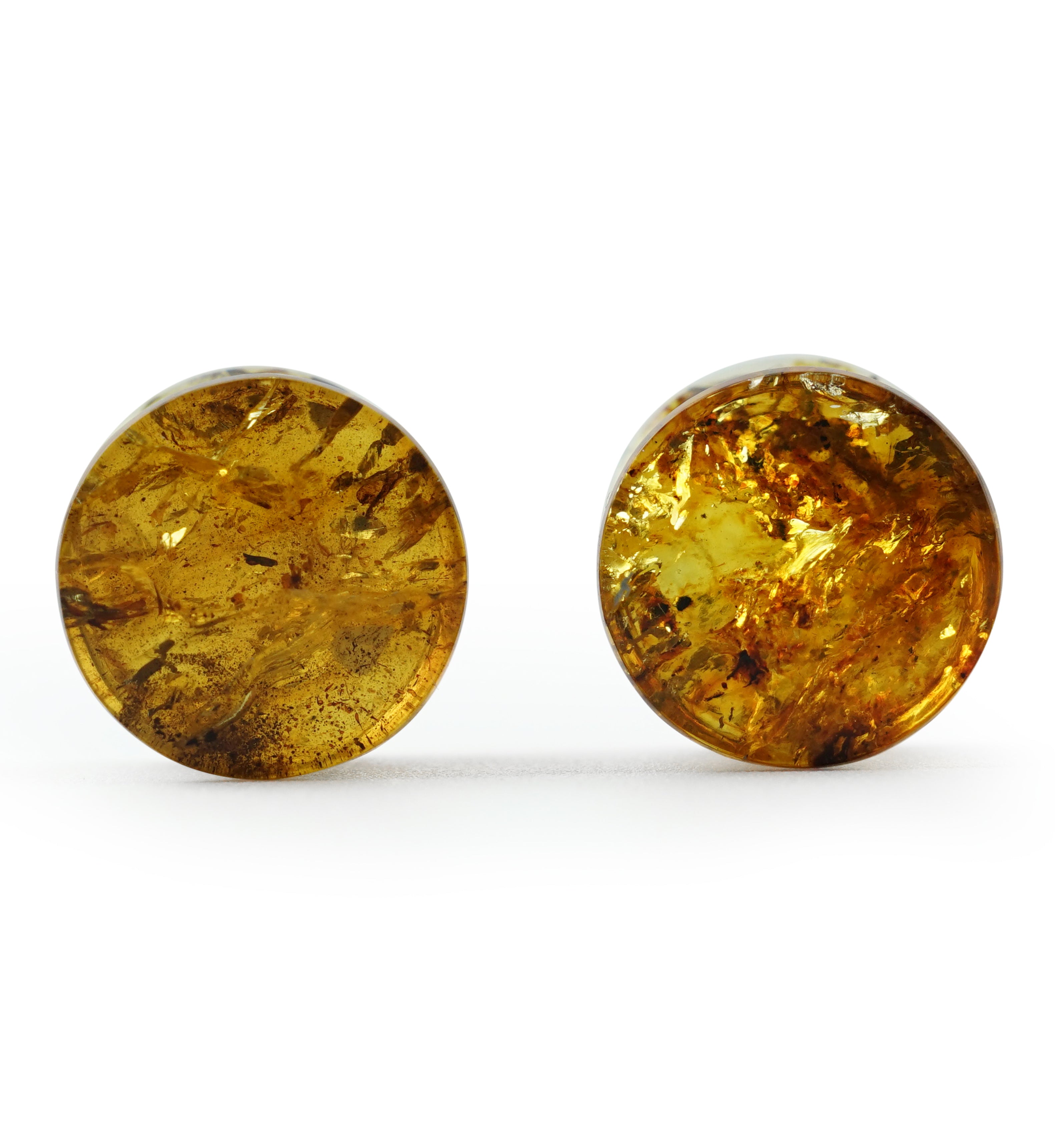 Chiapas Amber Plugs 7/16" (11mm) Version 4