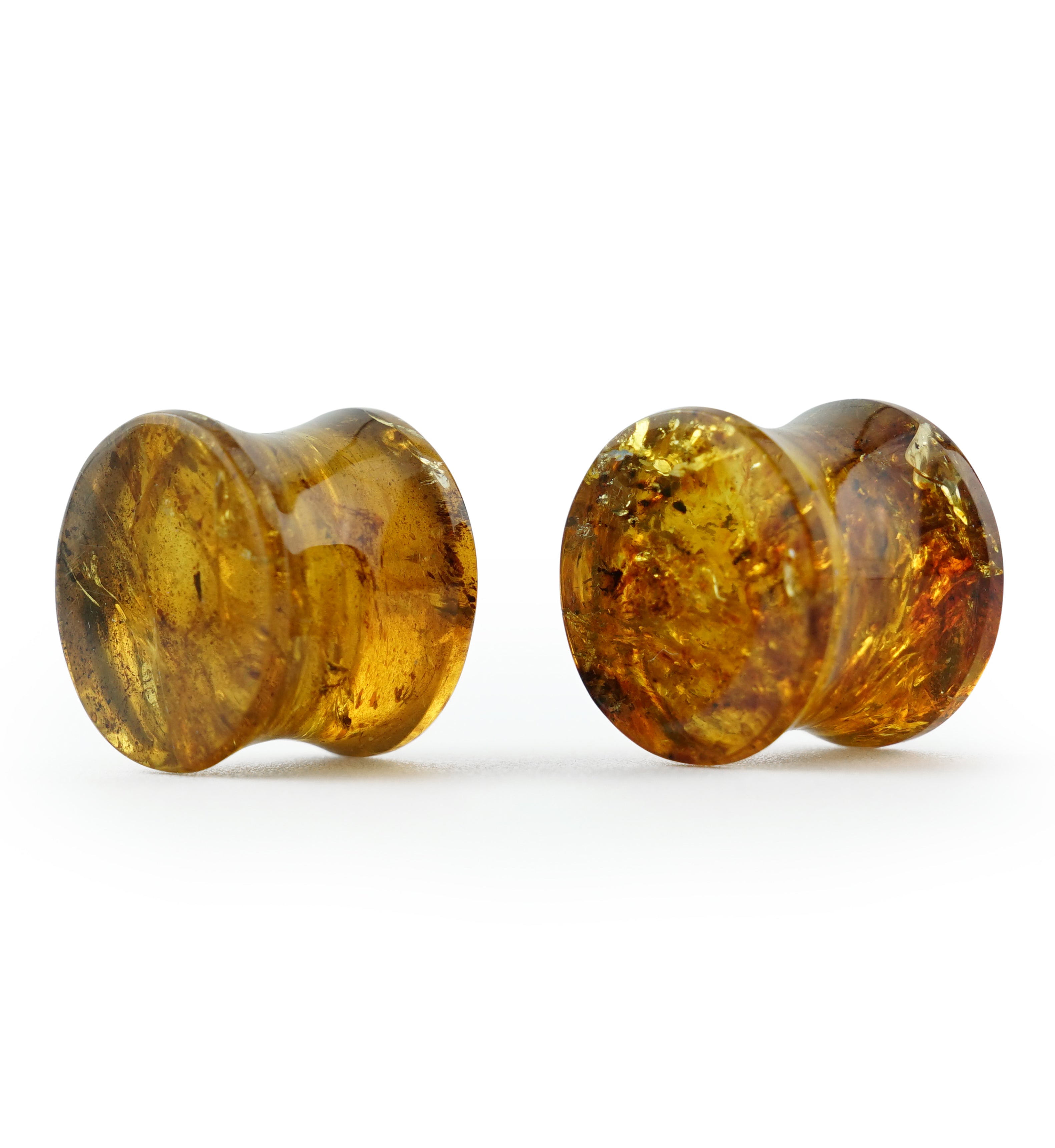 Chiapas Amber Plugs 7/16" (11mm) Version 4