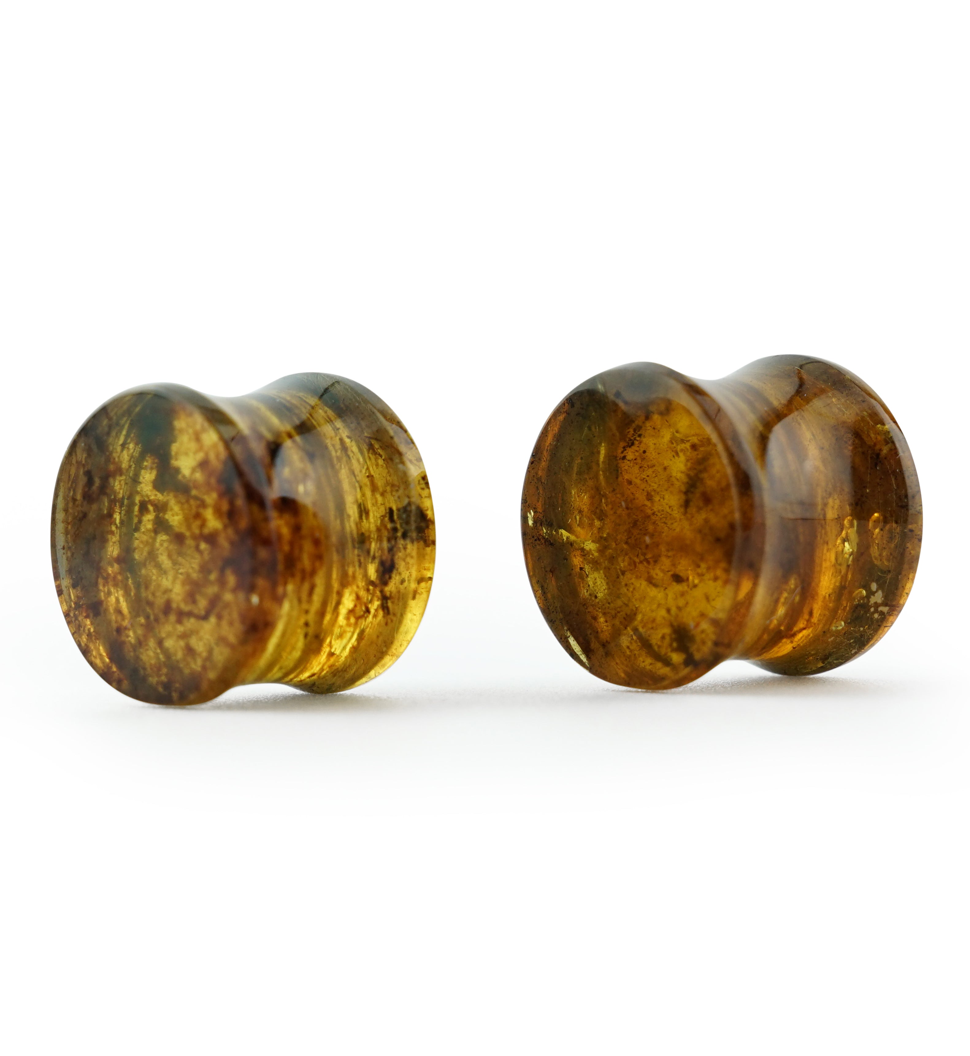 Chiapas Amber Plugs 7/16" (11mm) Version 5