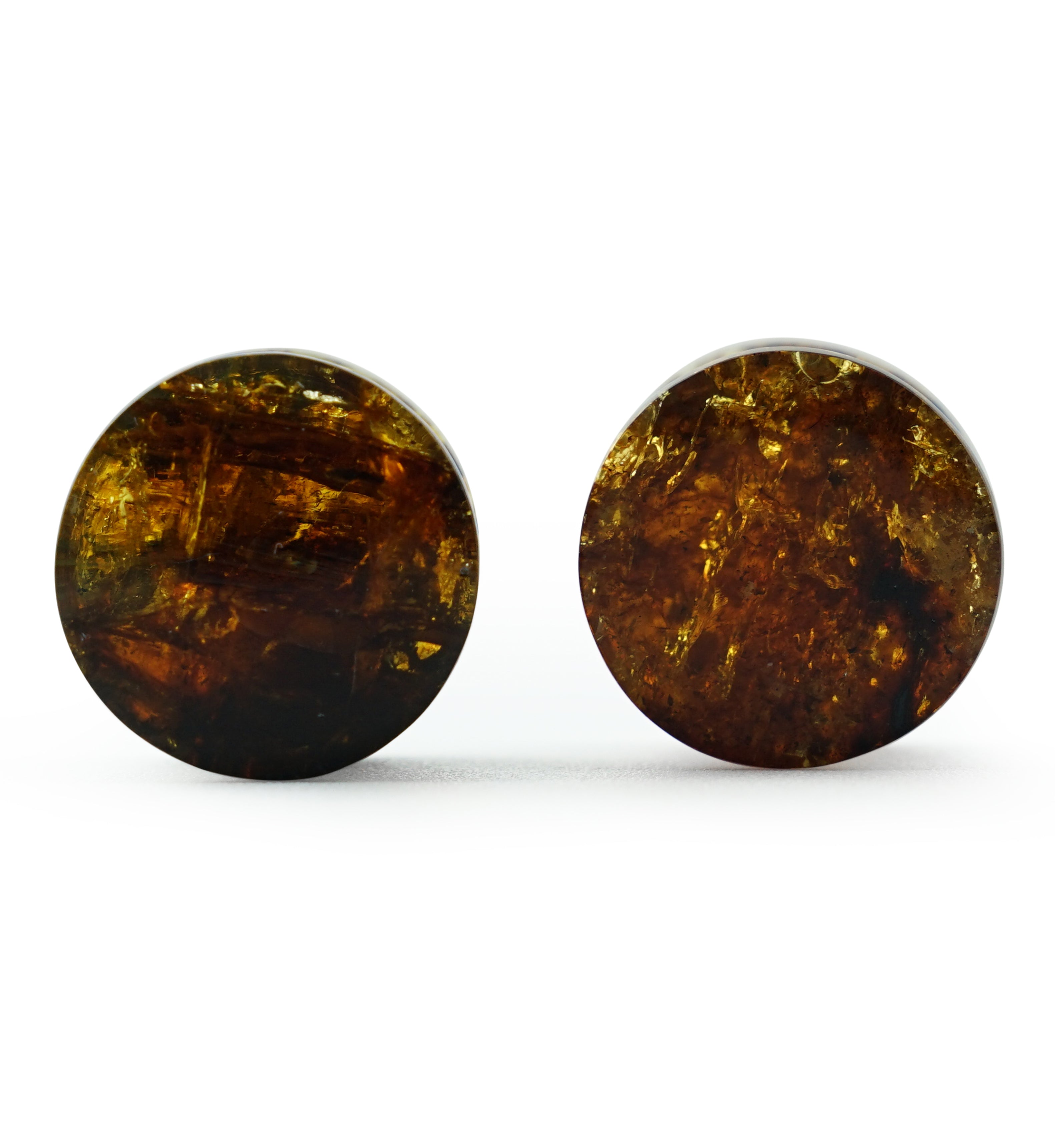 Chiapas Amber Plugs 7/16" (11mm) Version 6