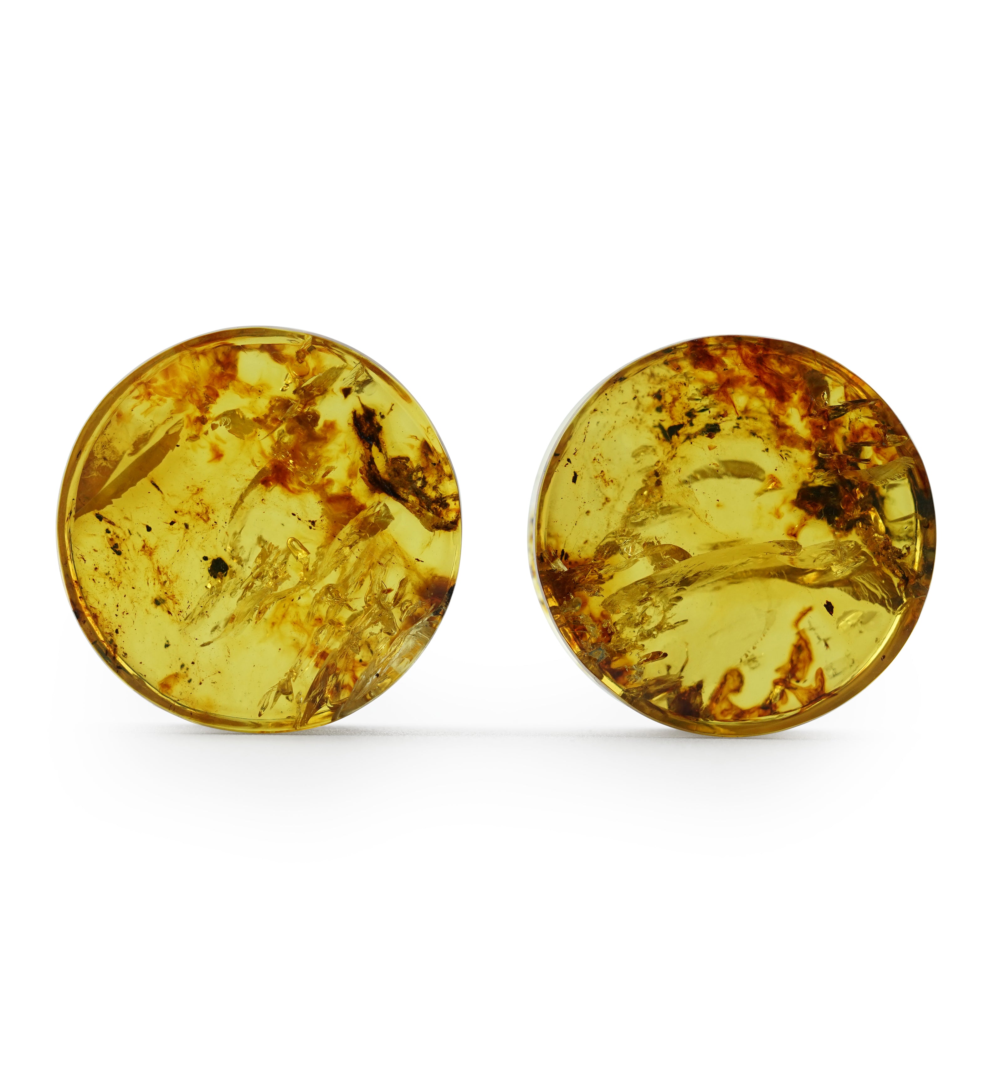 Chiapas Amber Plugs 7/8" (22mm) Version 1