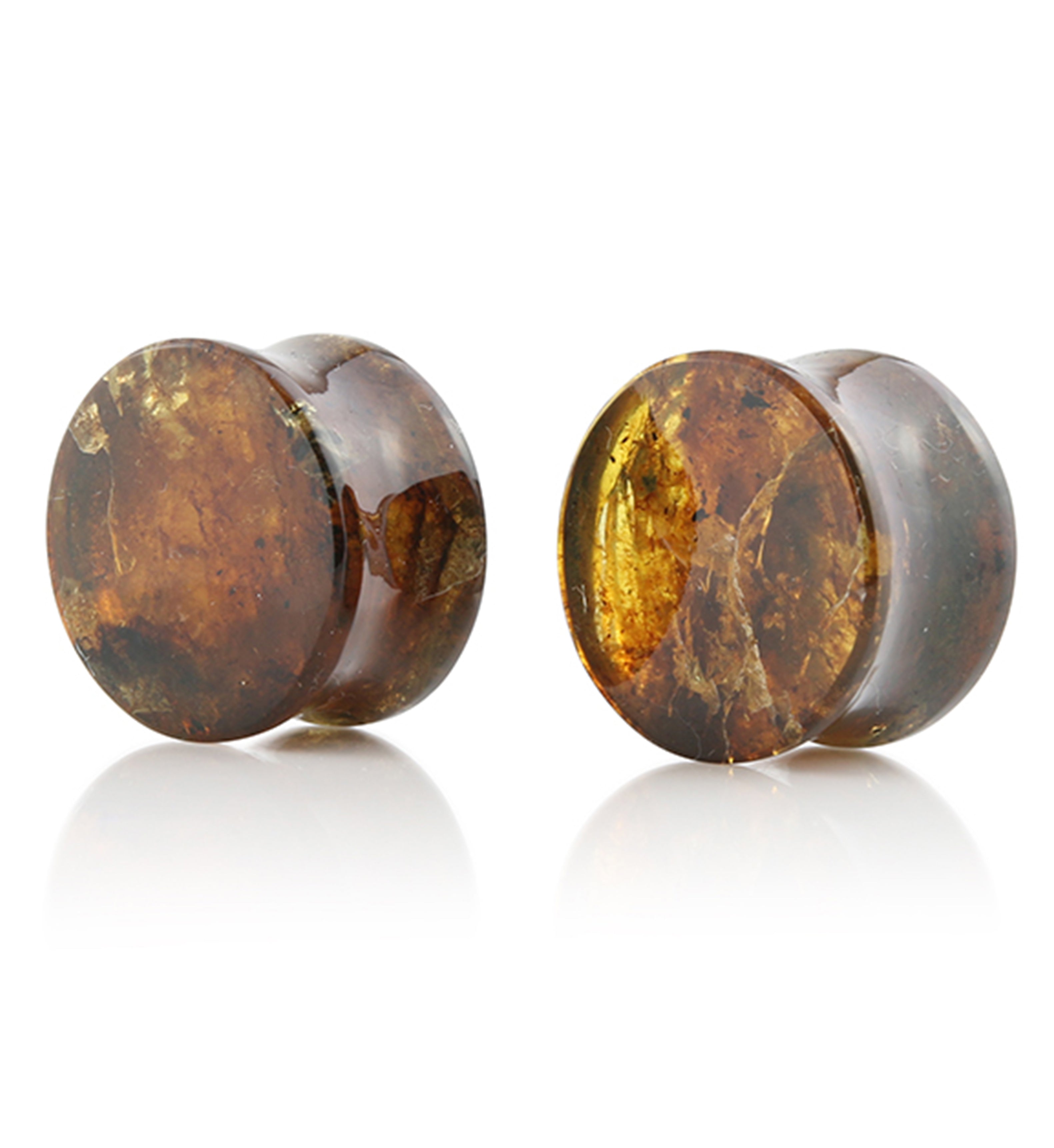 Chiapas Amber Plugs 3/4" (19mm) Version 2