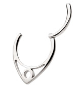 Circle Point Stainless Steel Hinged Segment Ring