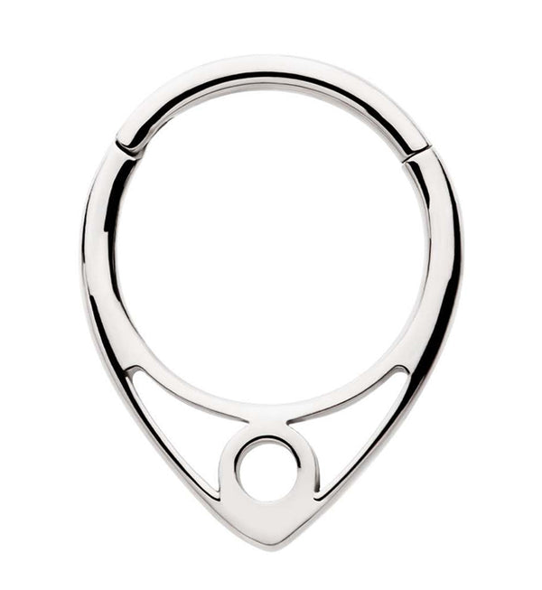 Circle Point Stainless Steel Hinged Segment Ring