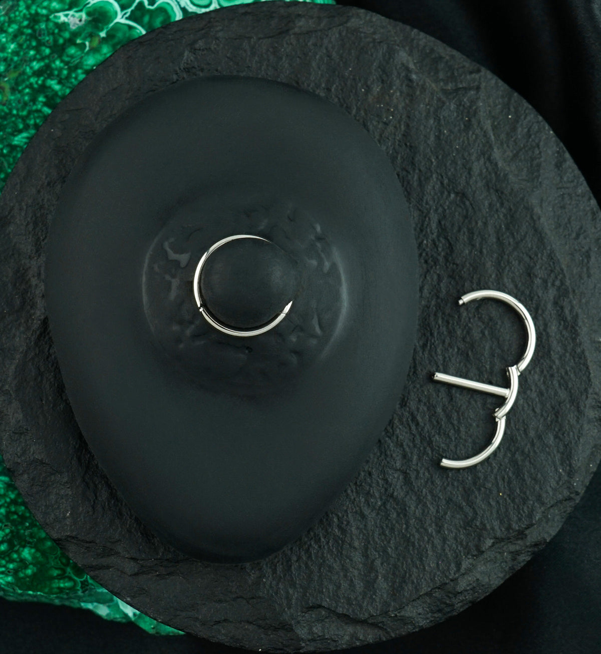 Circlet Stainless Steel Nipple Clicker Ring