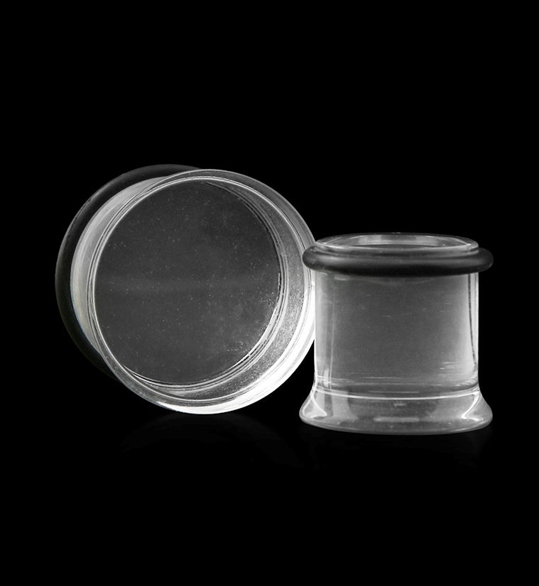 Clear Single Flare Plugs