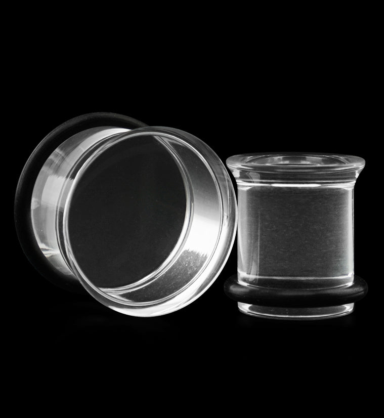 Clear Single Flare Plugs