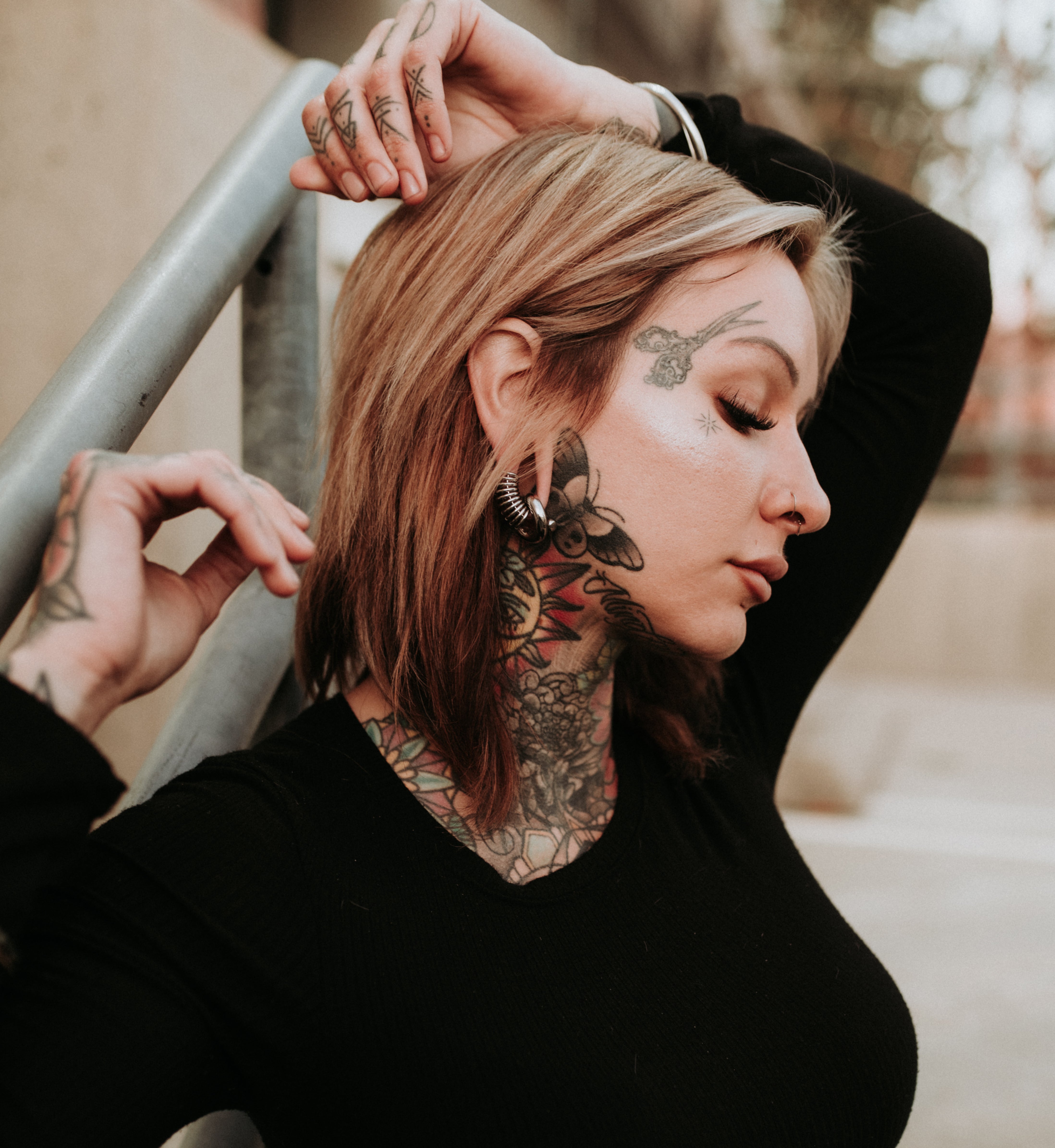 Coil White Brass Ear Weights