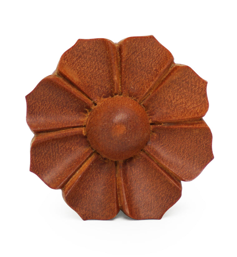 Daisy Flower Wood Plugs