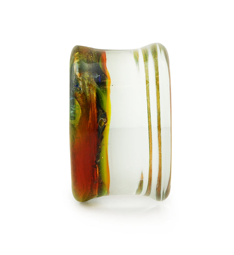 Dichroic Colorful Glass Plugs