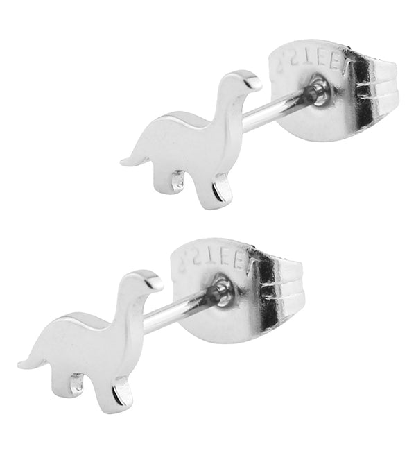 Dinosaur Stainless Steel Stud Earrings