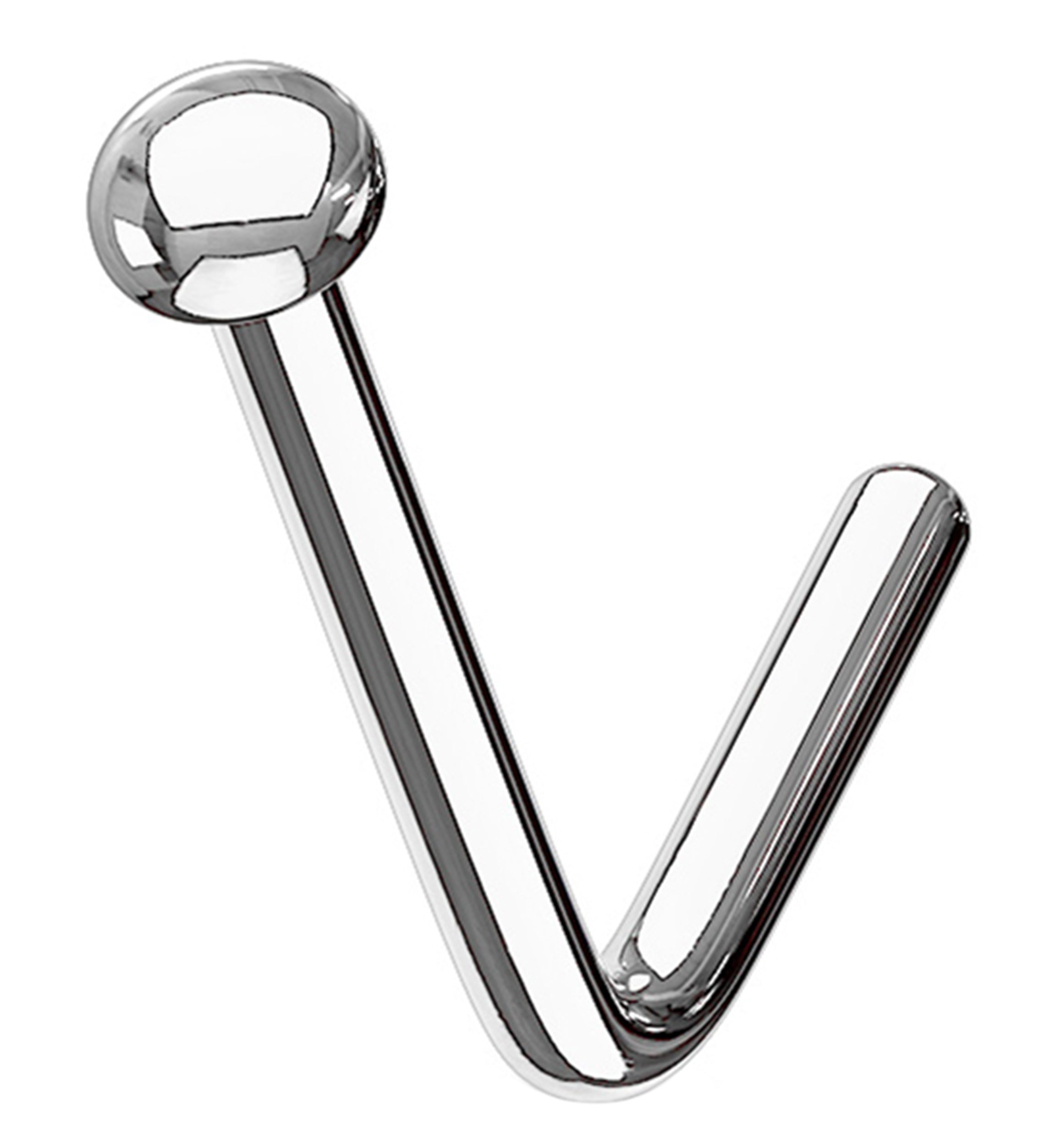 Dome Top L Bend Nose Ring