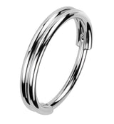 Double Row Stainless Steel Hinged Segment Ring