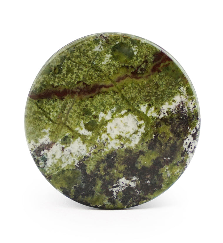 Dragons Blood Jasper Stone Plugs