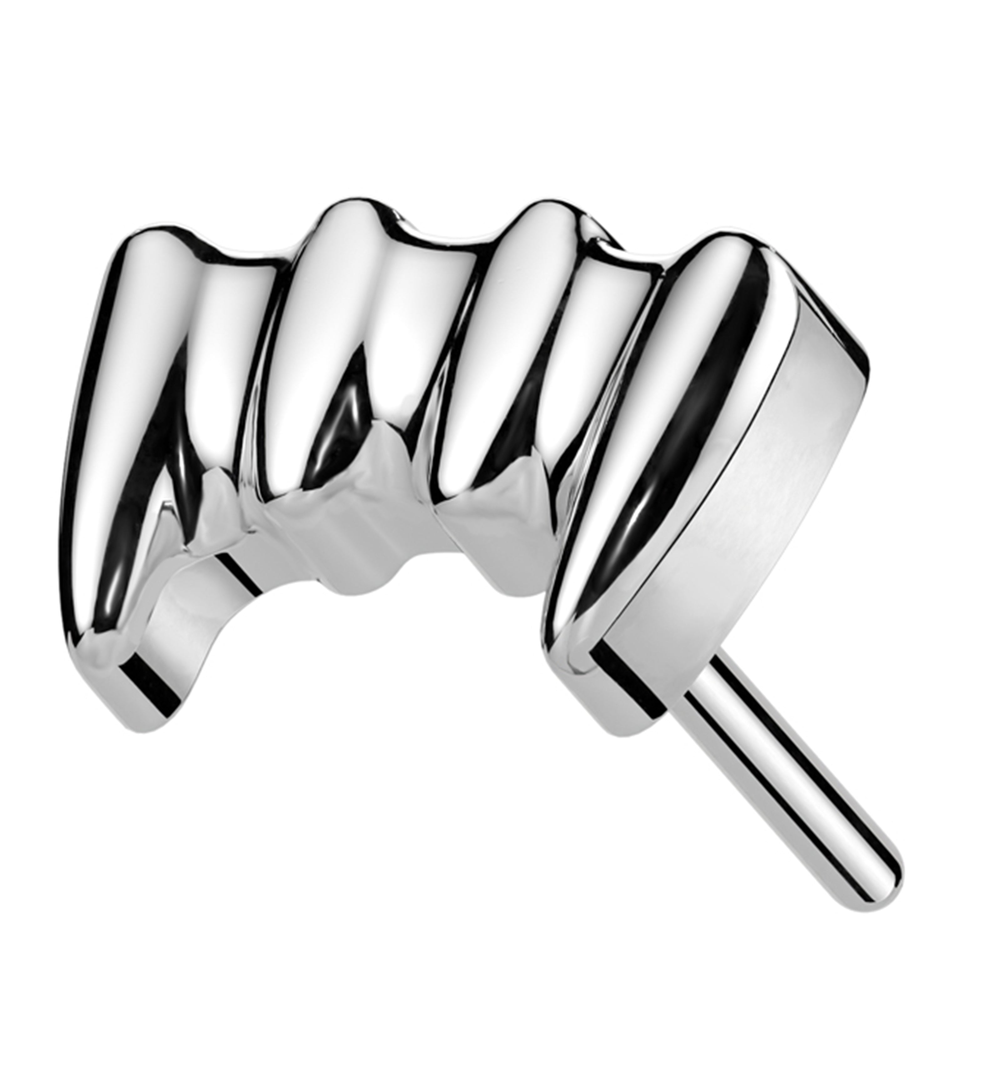 Fangs Titanium Threadless Top