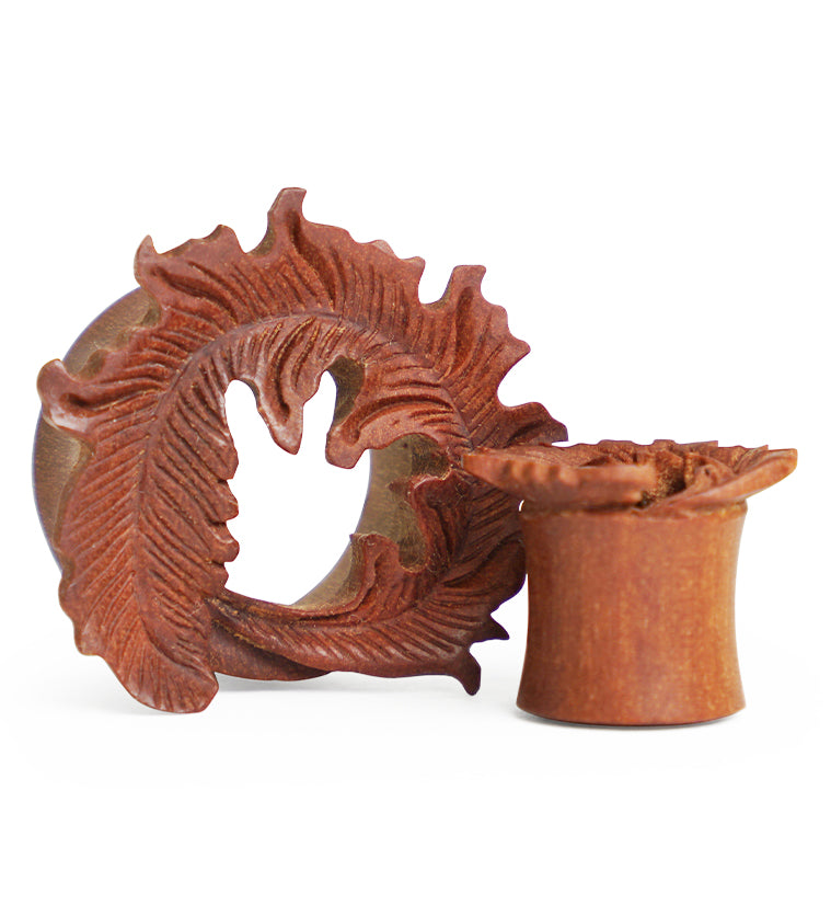 Floral Crest Saba Wooden Tunnels