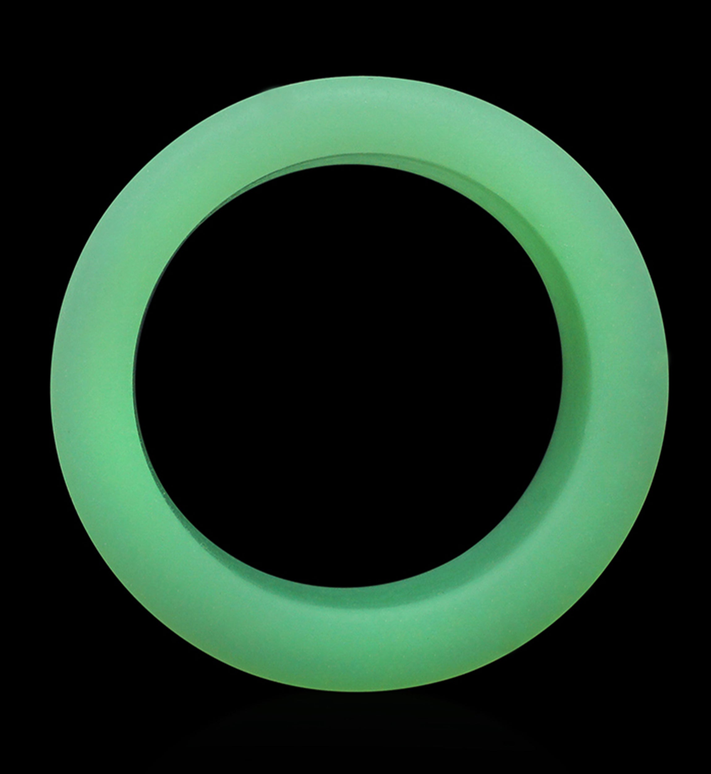 Glow In The Dark Green Silicone Tunnels