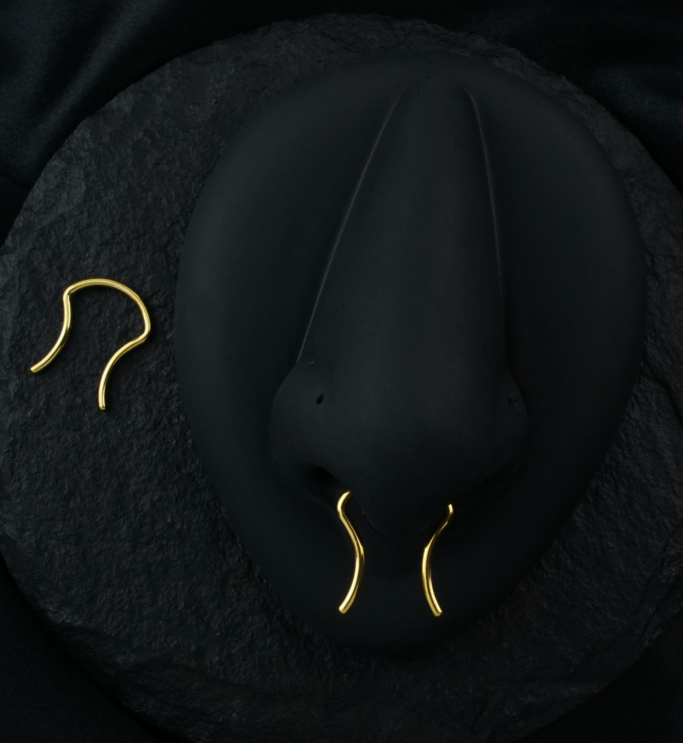 Gold PVD 316L Stainless Steel Septum Ring