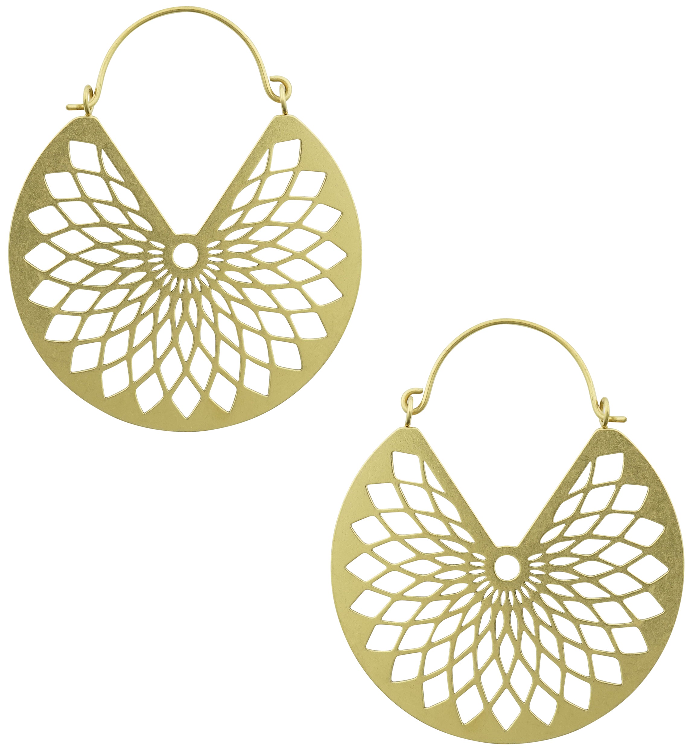Gold PVD Torus Stainless Steel Plug Hoops
