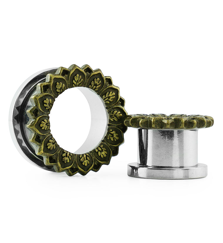 Golden Mandala Stainless Steel Tunnels