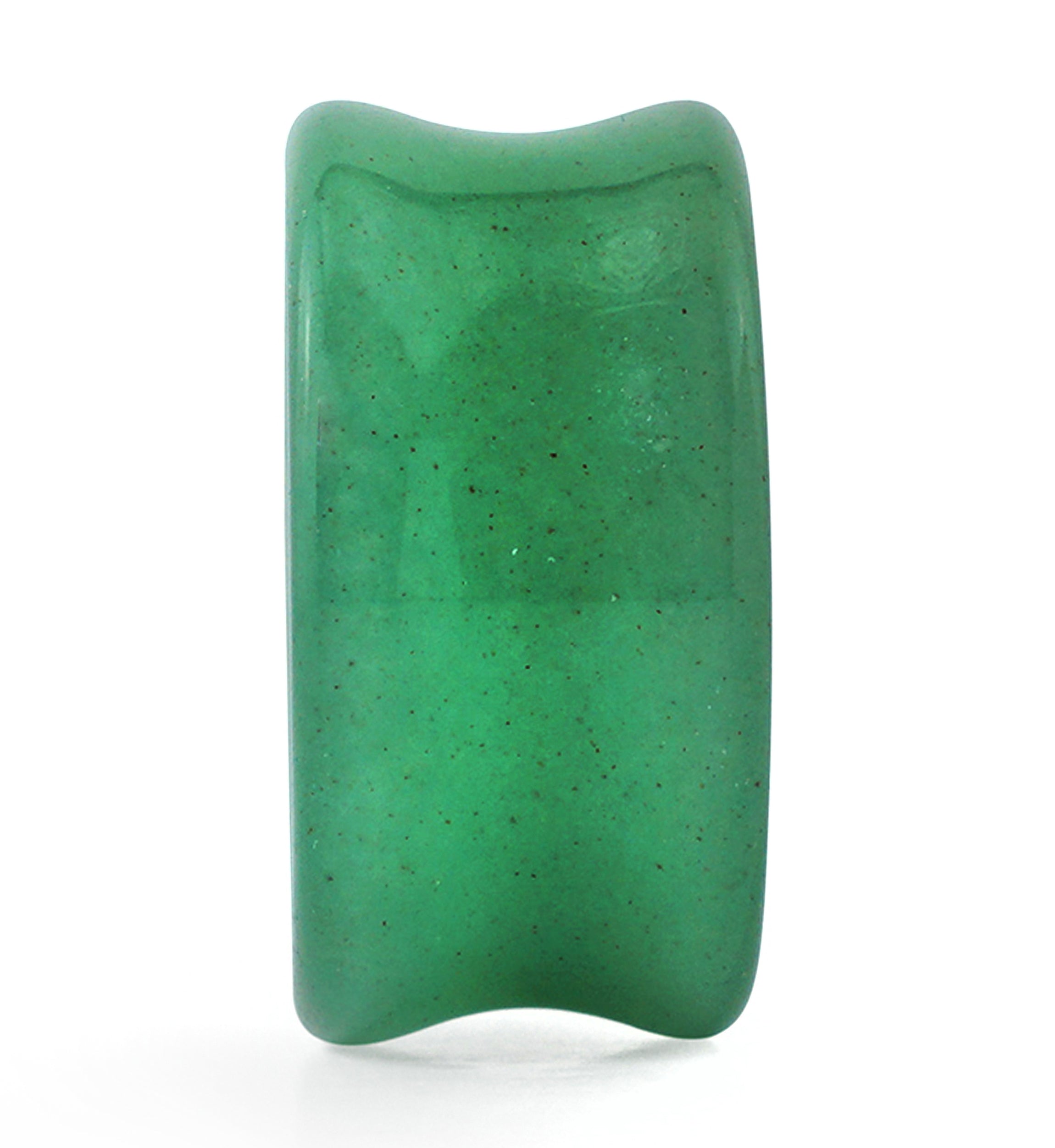 Green Aventurine Thick Wall Tunnels