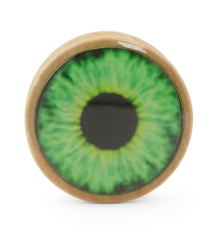Eyeball Inlay Wood Plugs
