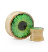 Eyeball Inlay Wood Plugs