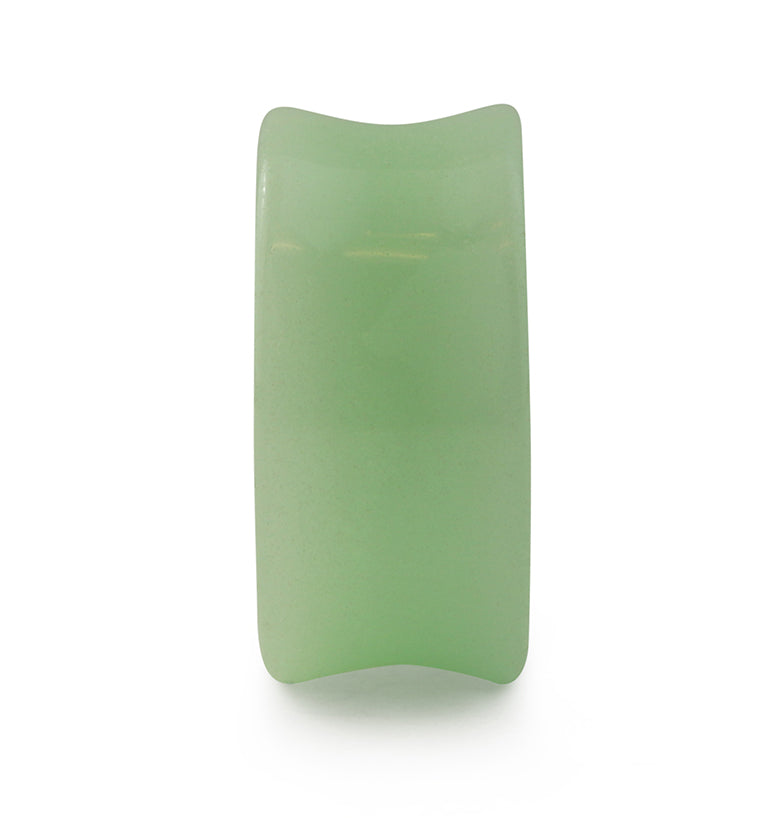 Green Glow in the Dark Glass Tunnels