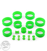 Green Silicone Tunnels (CLOSE OUT)