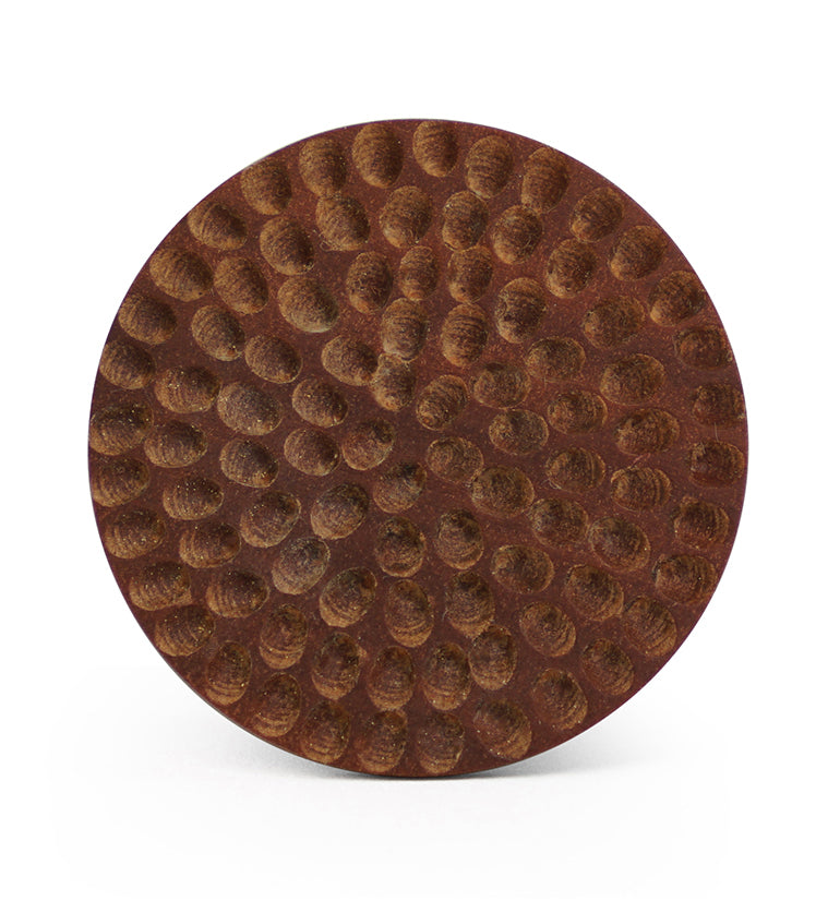 Hammered Saba Wood Mayan Flare Plugs