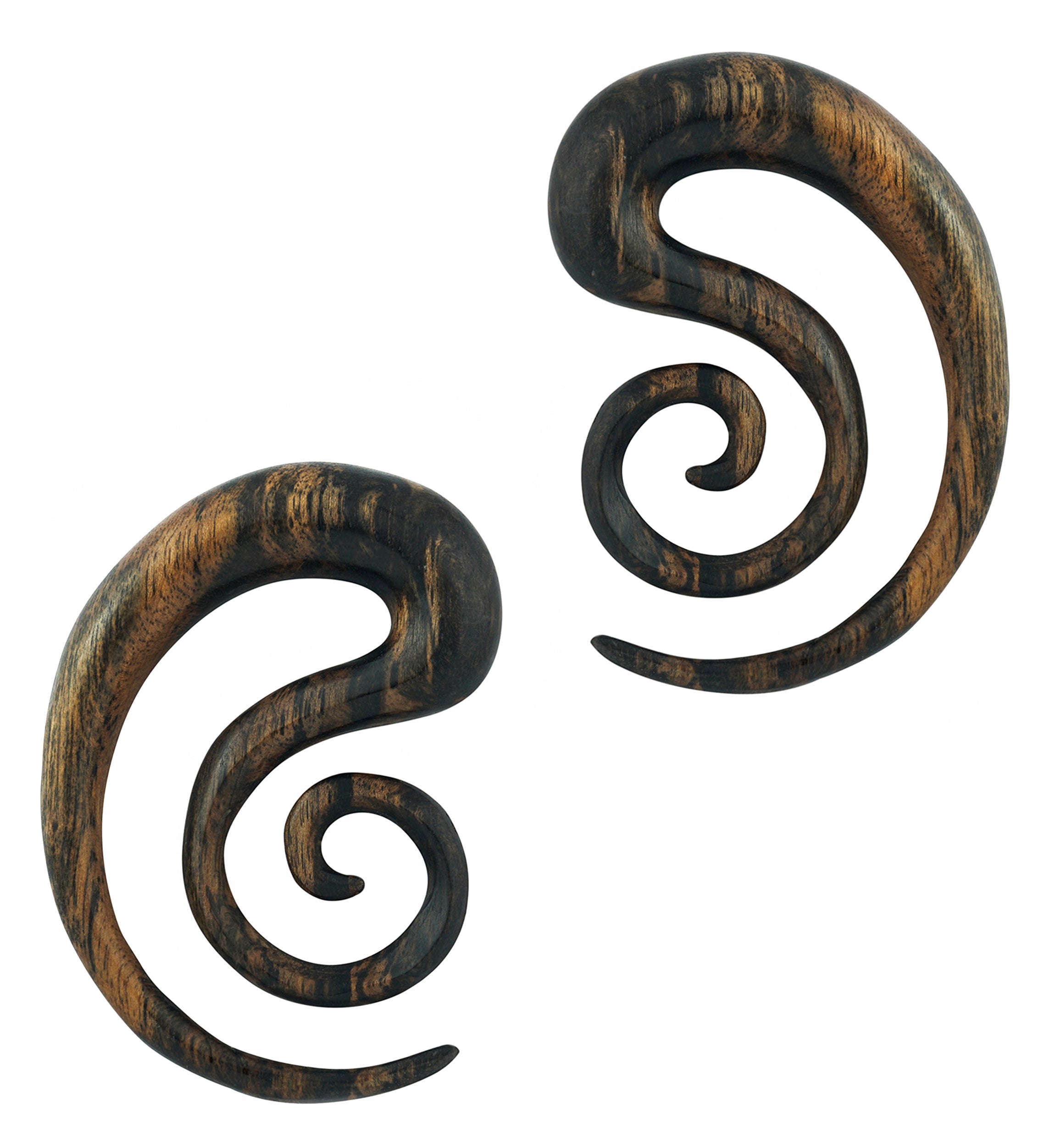 Helical Areng Wooden Spiral Hangers