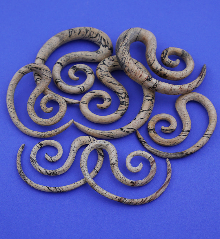 Helical Tamarind Wood Hangers