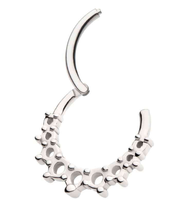 Hollow Stainless Steel Hinged Segment Ring