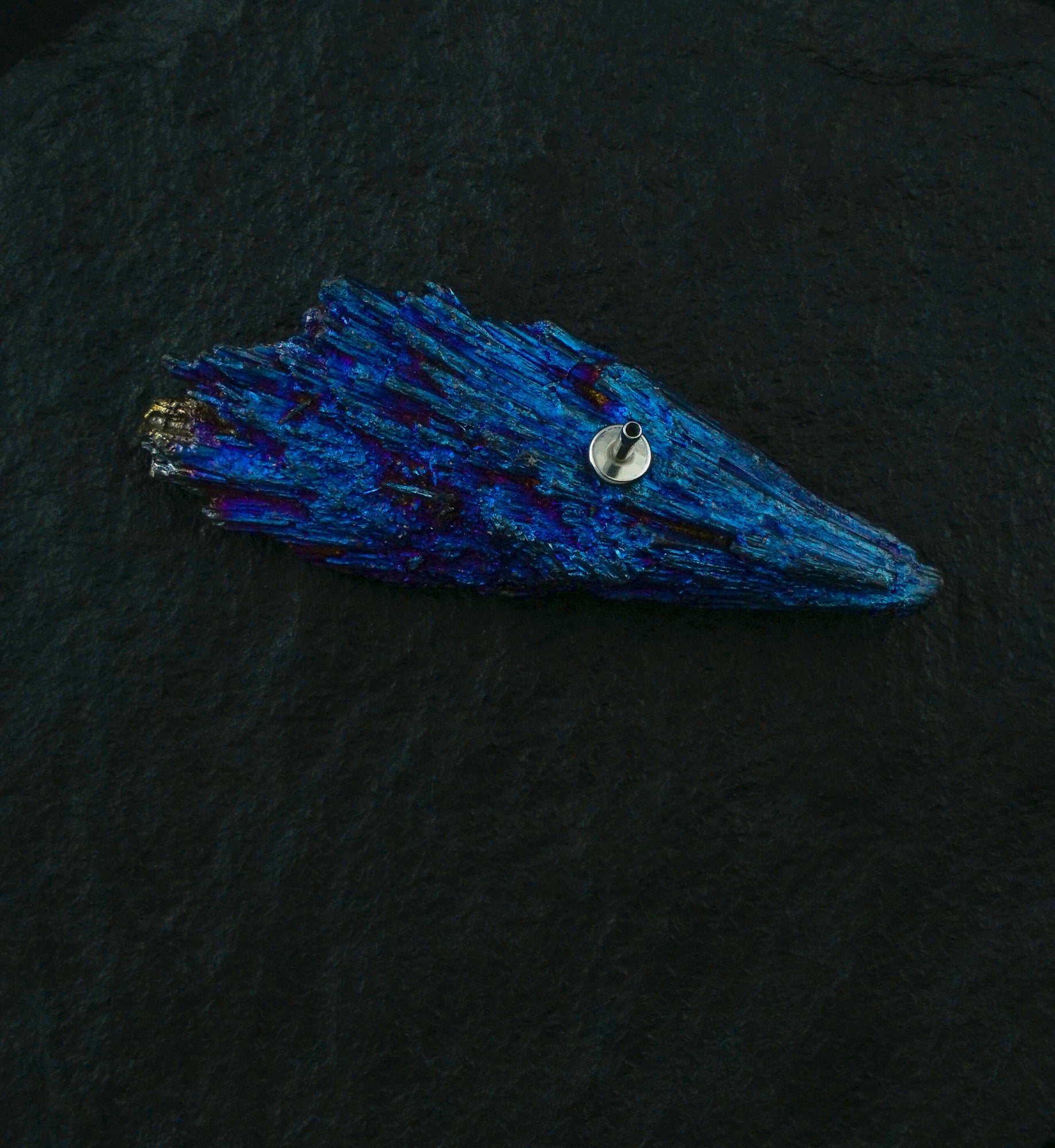 Internally Threaded Titanium Flat Back (Post Only)