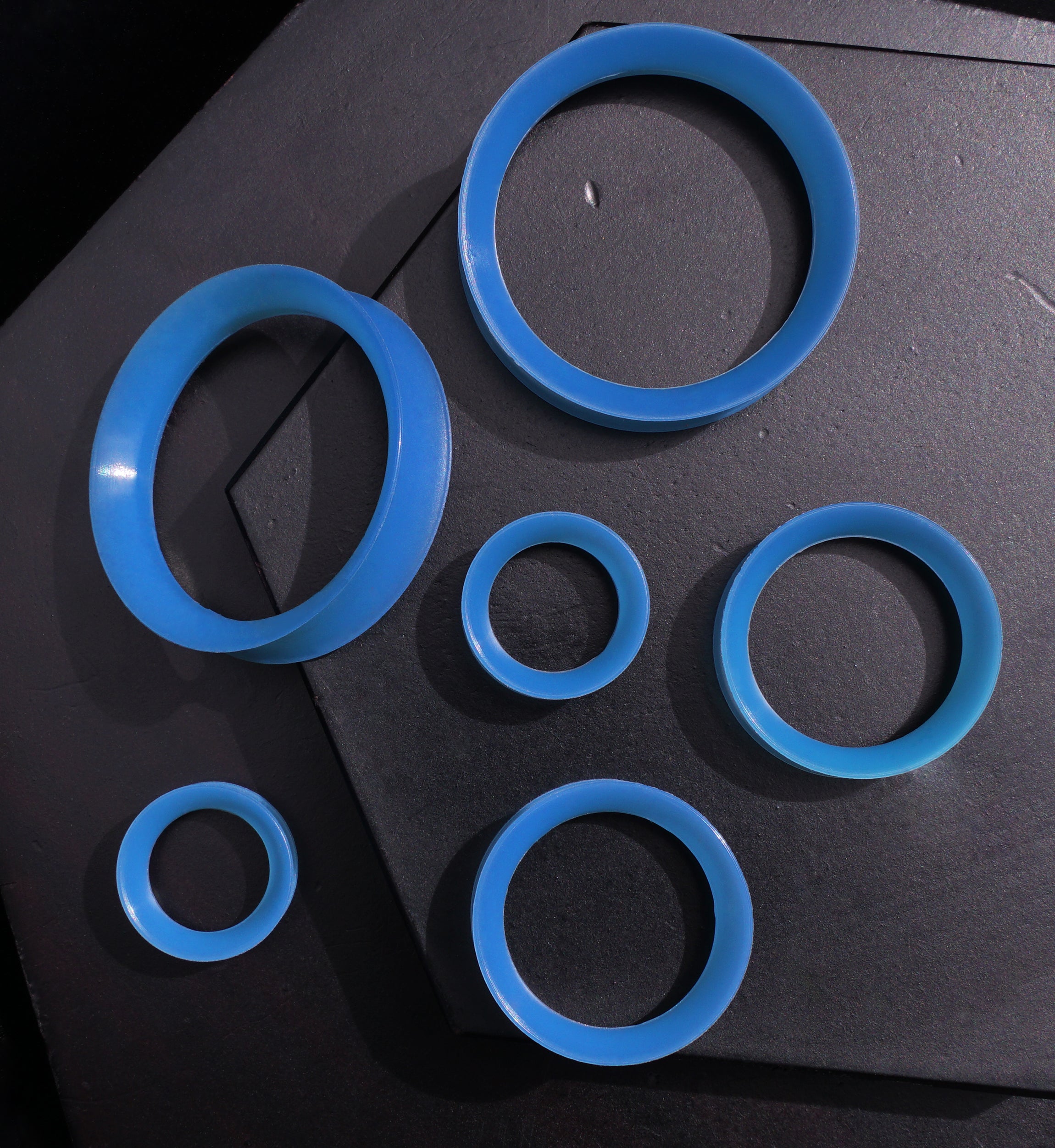 Kaos Blue Solar Silicone Skin Eyelets
