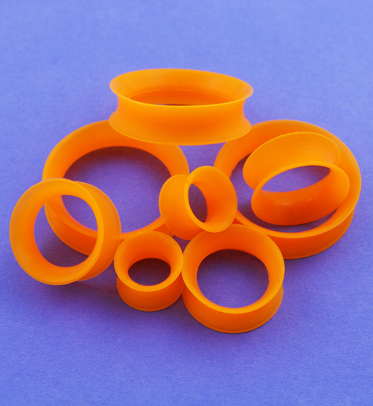 Kaos Orange UV Silicone Skin Eyelets