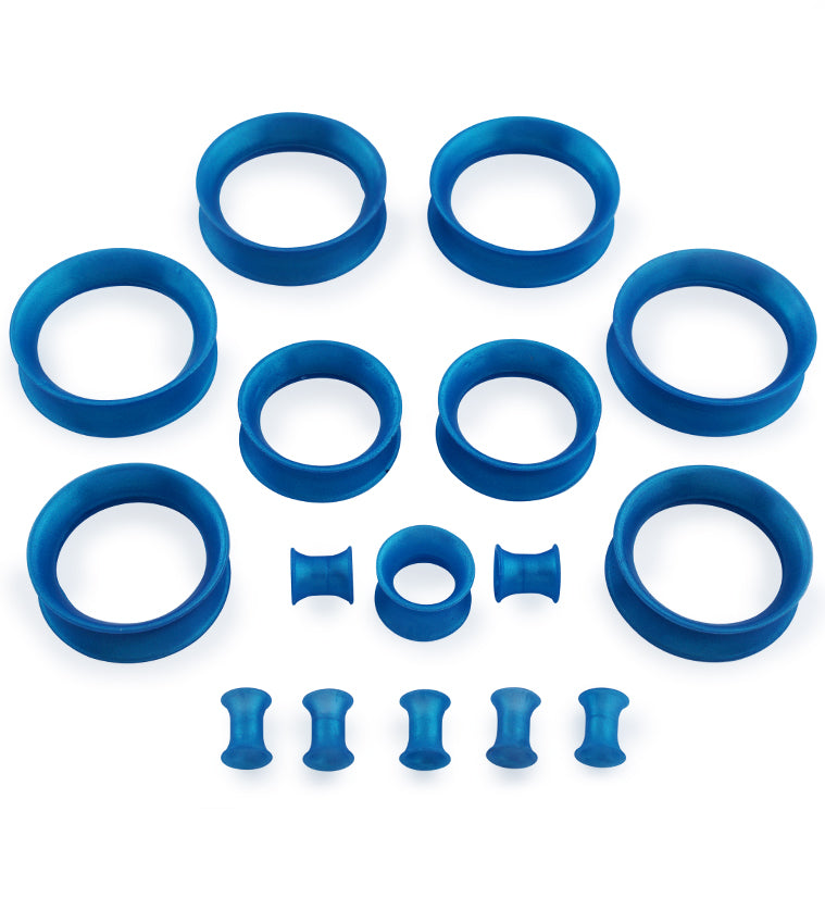 Kaos Sea Blue Pearl Silicone Skin Eyelets