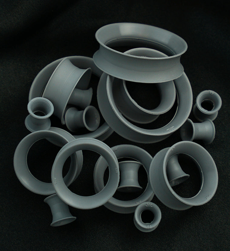 Kaos Grey Silicone Skin Eyelets