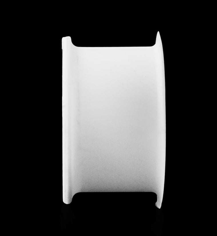 Kaos White Silicone Hollow Plugs