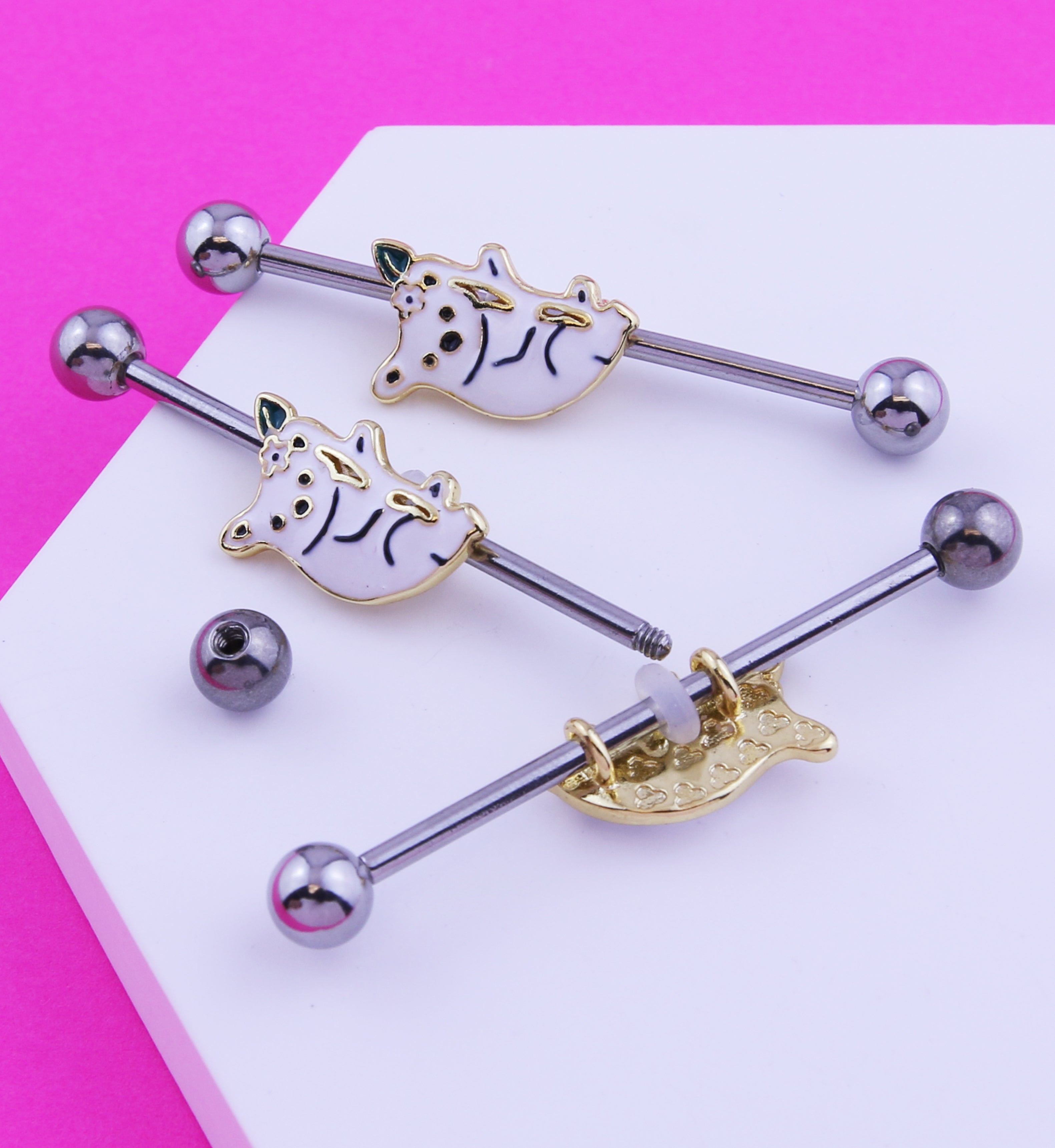 Koala Stainless Steel Industrial Barbell