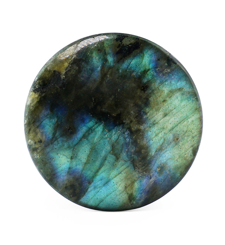Grade A Labradorite Stone Plugs