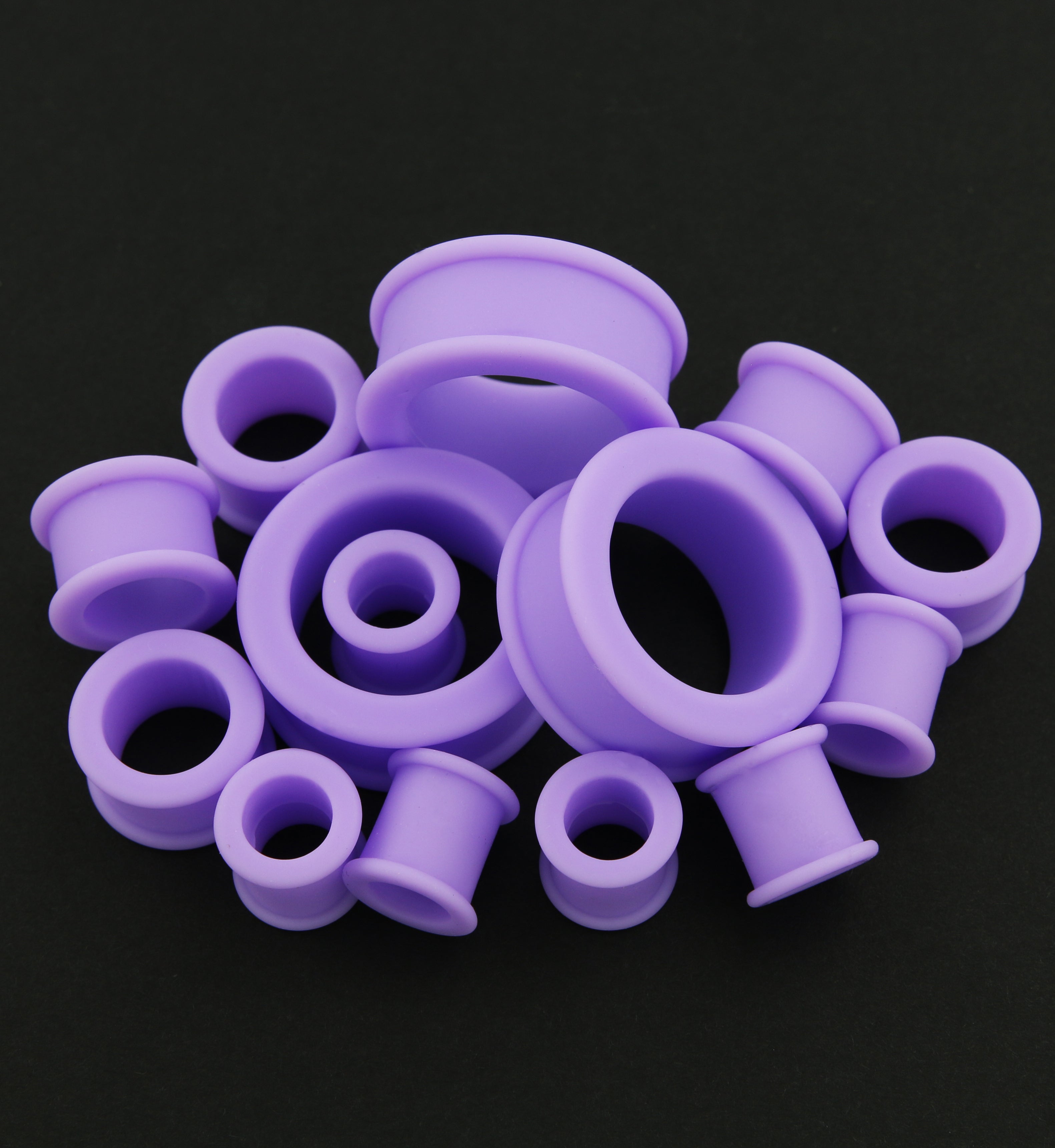 Lavender Silicone Tunnels