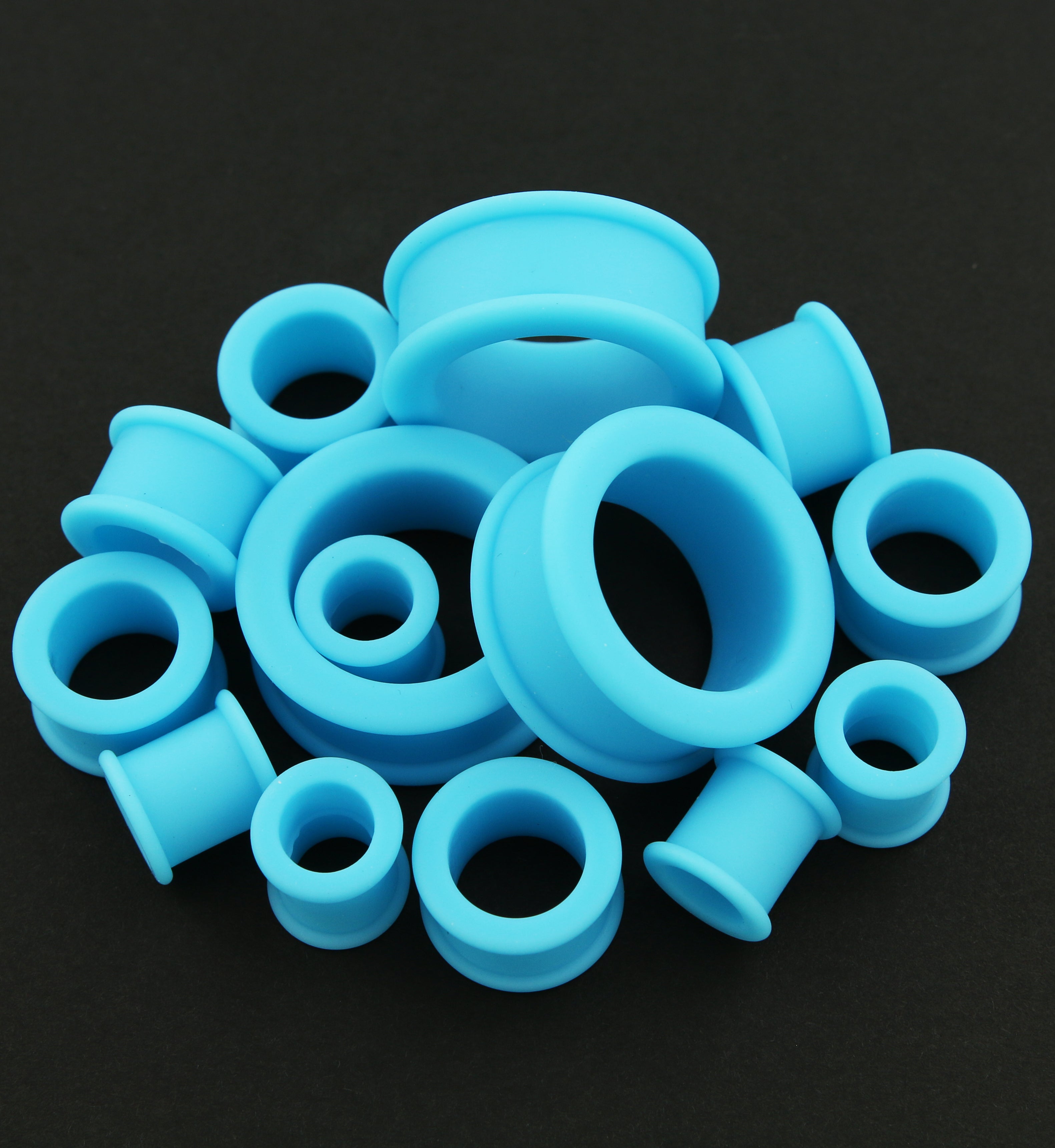 Light Blue Silicone Tunnels