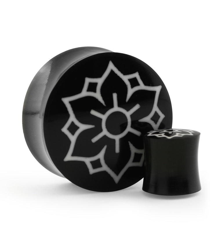 Lotus Flower Horn Plugs