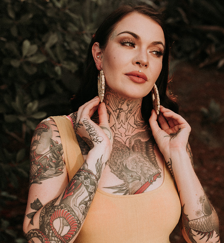 Midway Tamarind Wooden Hangers / Earrings