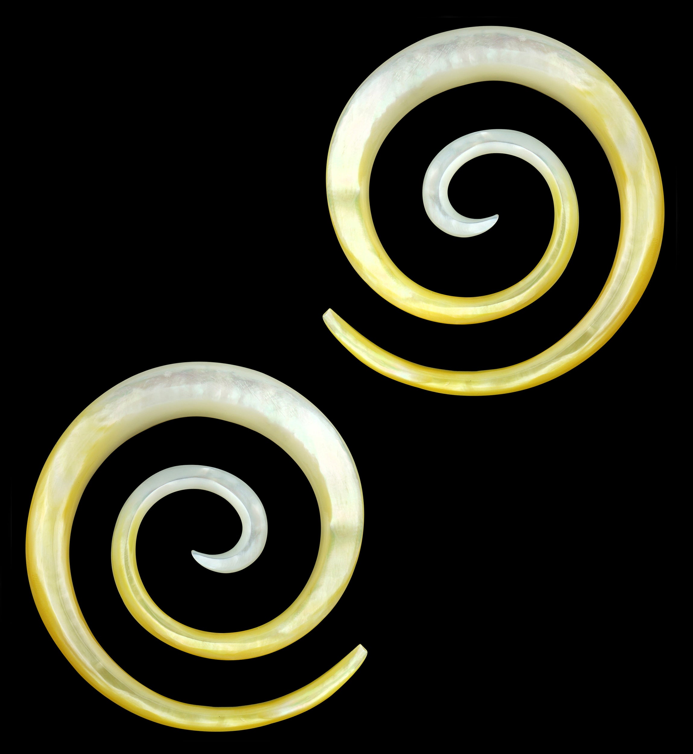 Mother of Pearl Spirals