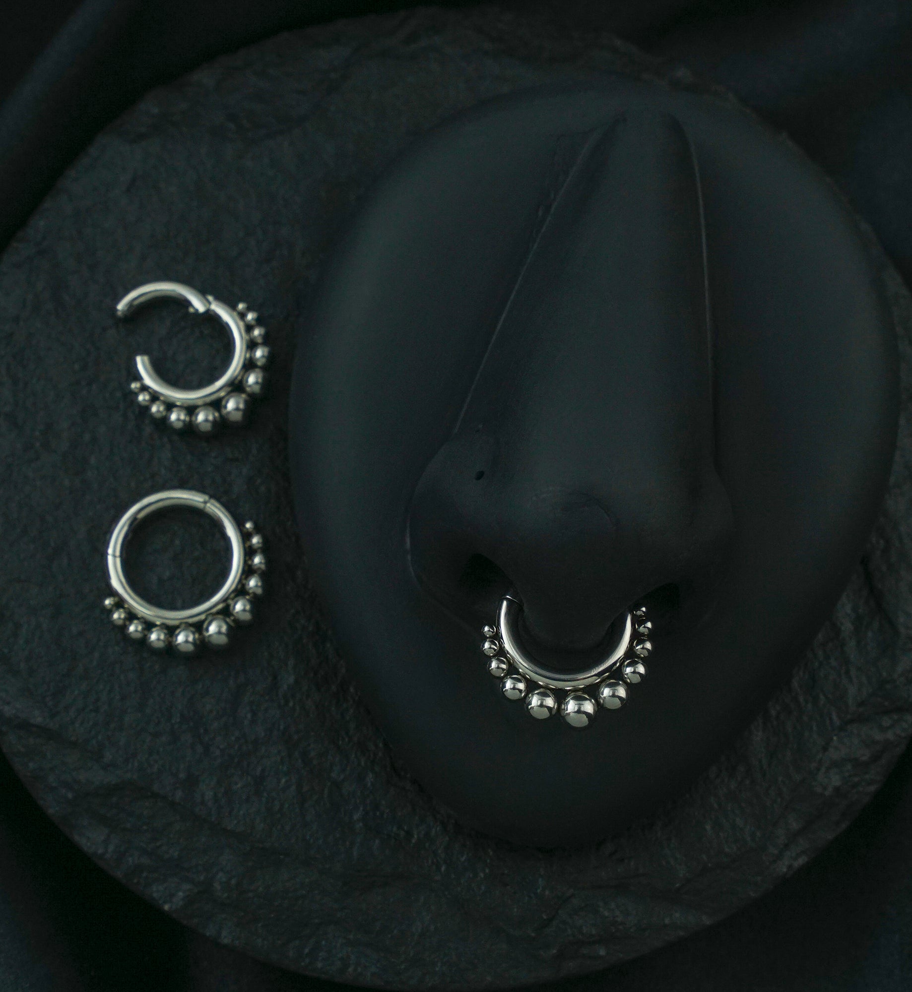 Multi-Bead Stainless Steel Hinged Segment Ring