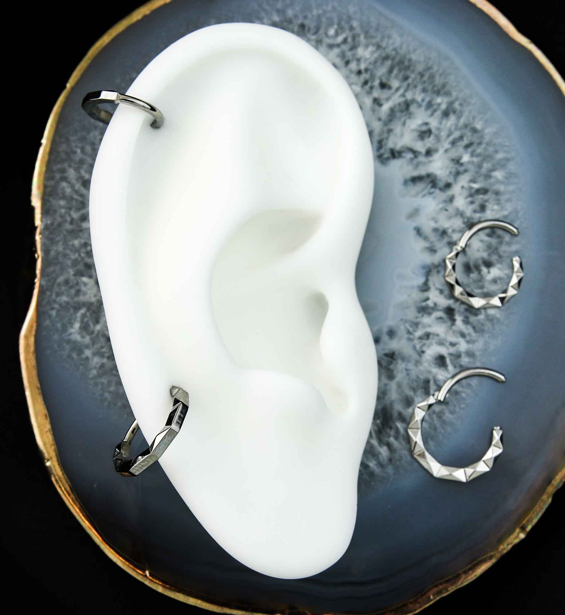 Multi-Faceted Titanium Segment Ring