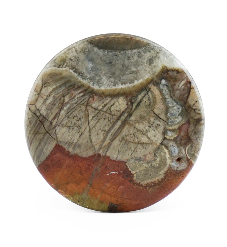 Mushroom Jasper Stone Plugs